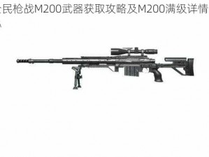 全民枪战M200武器获取攻略及M200满级详情揭秘