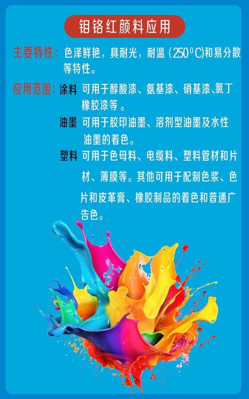 色母系列产品应用领域广泛，涵盖塑料、化纤、涂料、油漆、油墨等行业