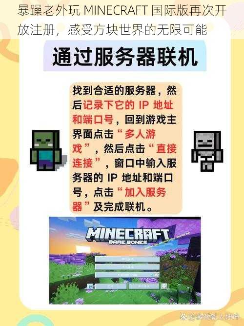 暴躁老外玩 MINECRAFT 国际版再次开放注册，感受方块世界的无限可能