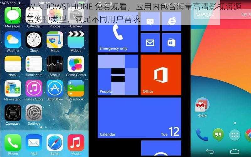 日本 WINDOWSPHONE 免费观看，应用内包含海量高清影视资源，涵盖多种类型，满足不同用户需求