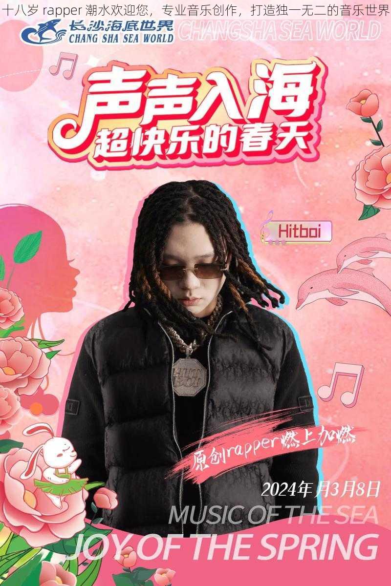 十八岁 rapper 潮水欢迎您，专业音乐创作，打造独一无二的音乐世界