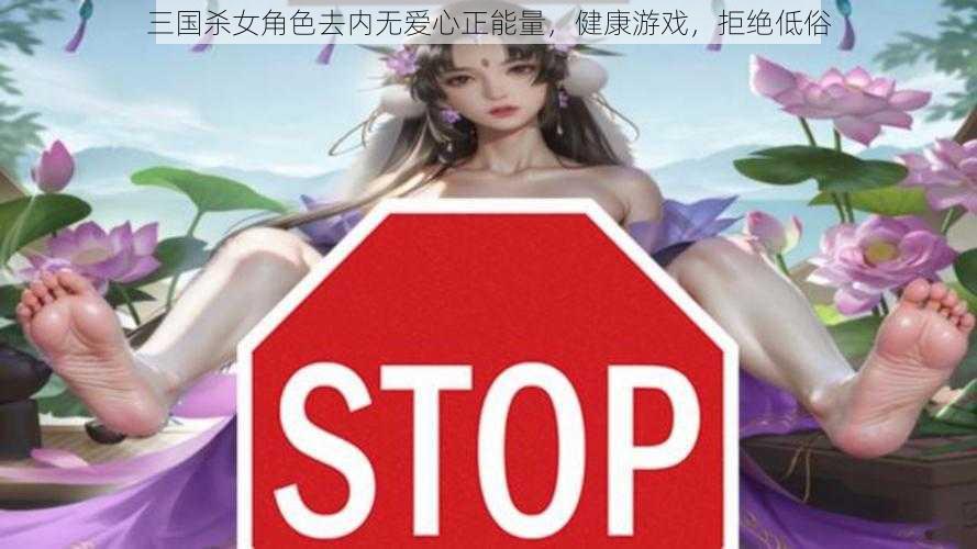 三国杀女角色去内无爱心正能量，健康游戏，拒绝低俗