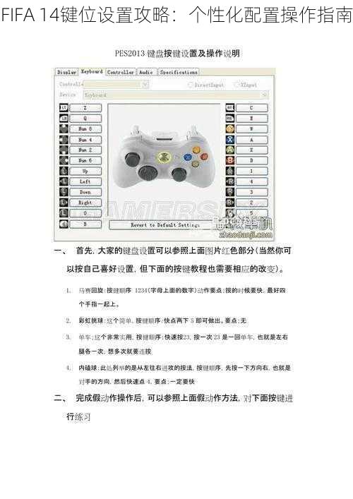 FIFA 14键位设置攻略：个性化配置操作指南